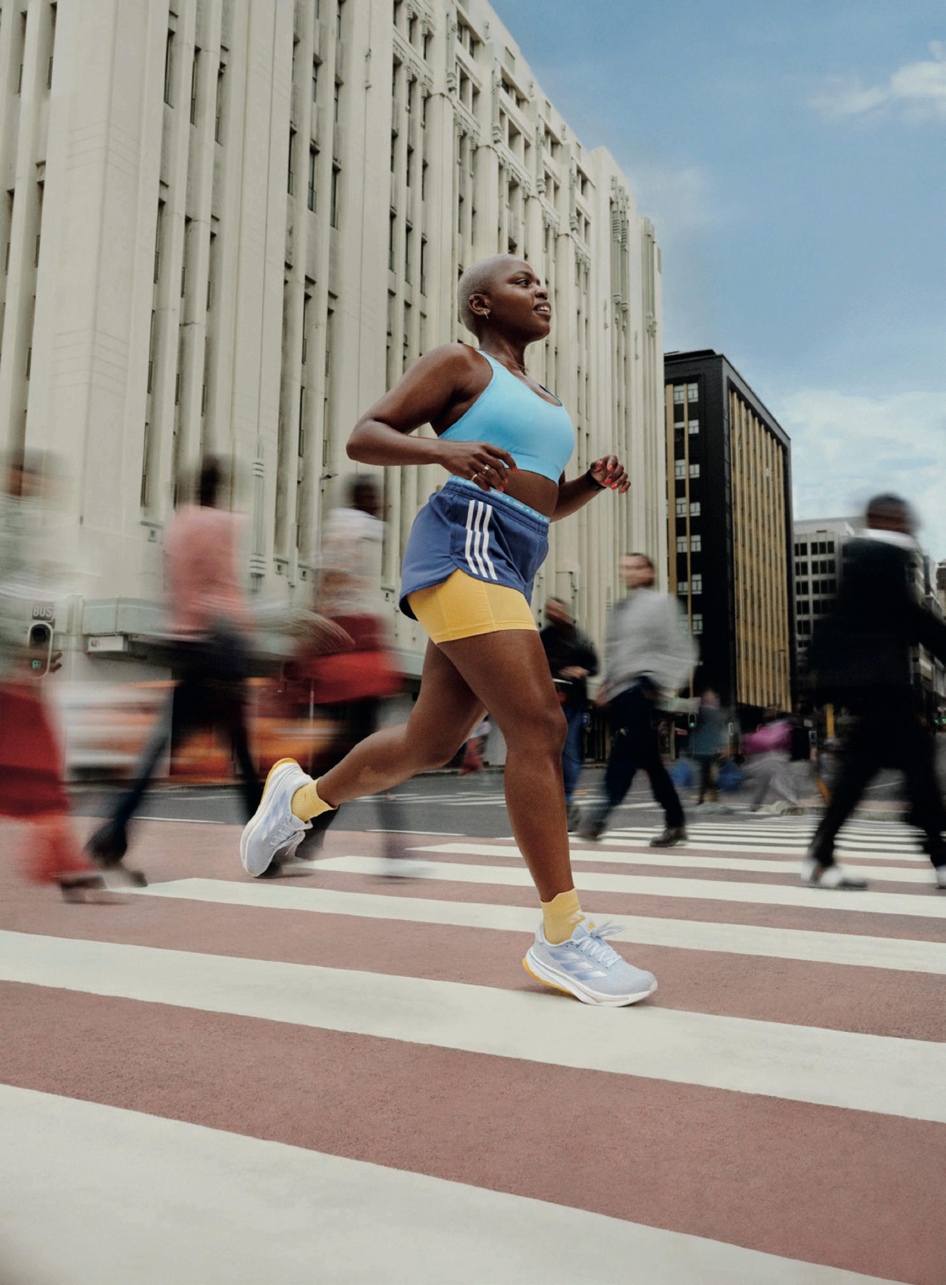 Superconfort cu adidas Supernova