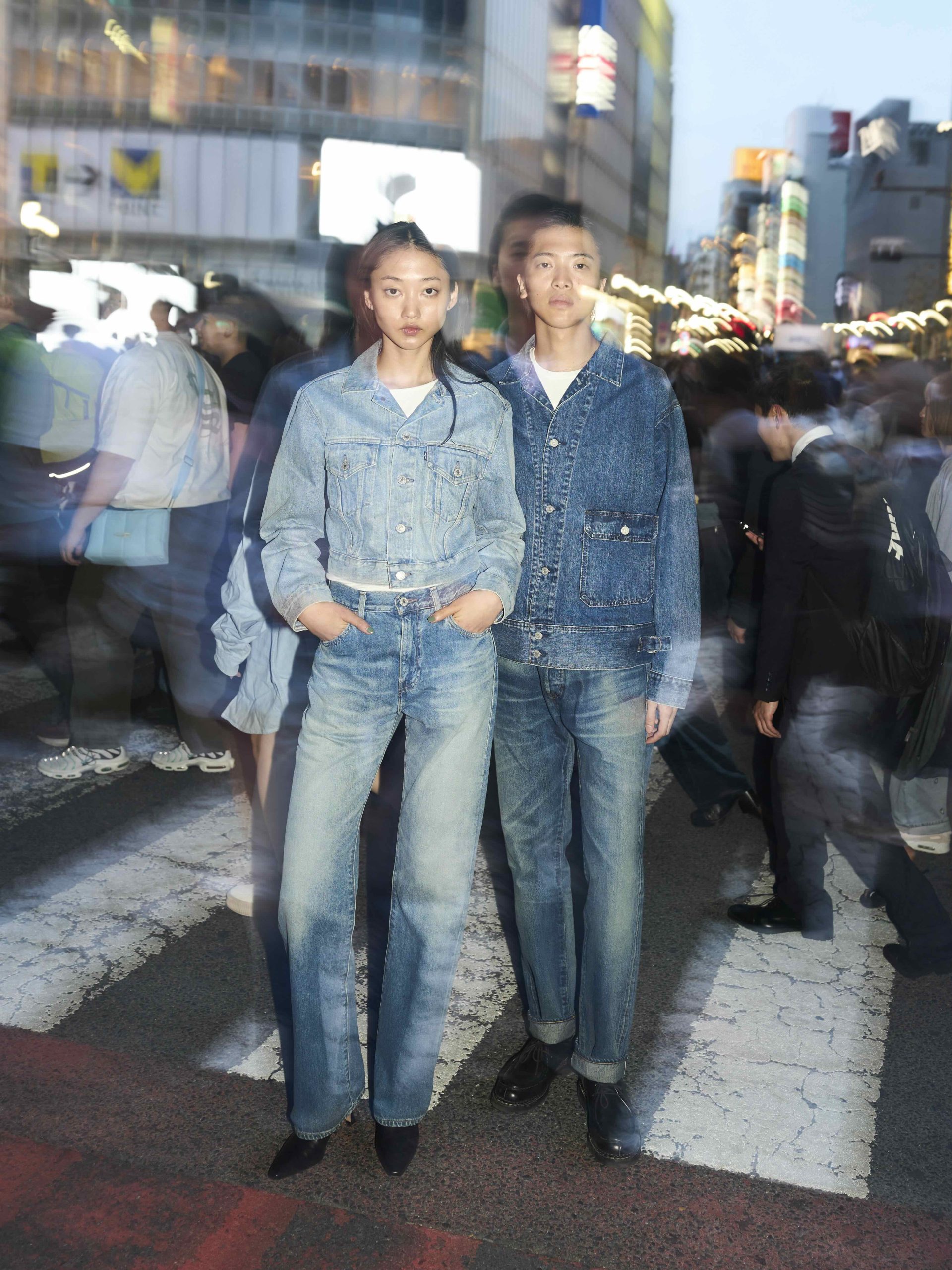 Brandul Levi’s ofera maiestrie, tehnica demonstrata in timp si o adevarata arta a denimului in colectia toamna / iarna 2024 Made in Japan