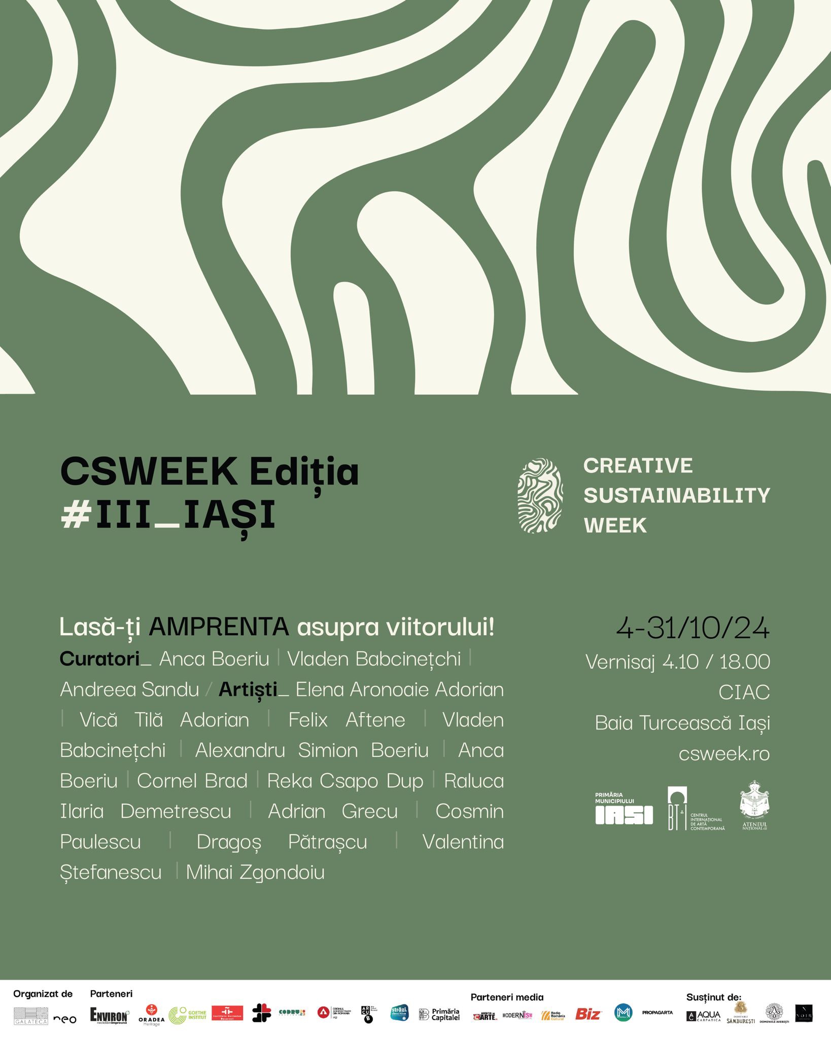 Natura bunului simț, un proiect Environ x CSWeek. Ediția #III _ Galateca și traseu național la Oradea și Timișoara