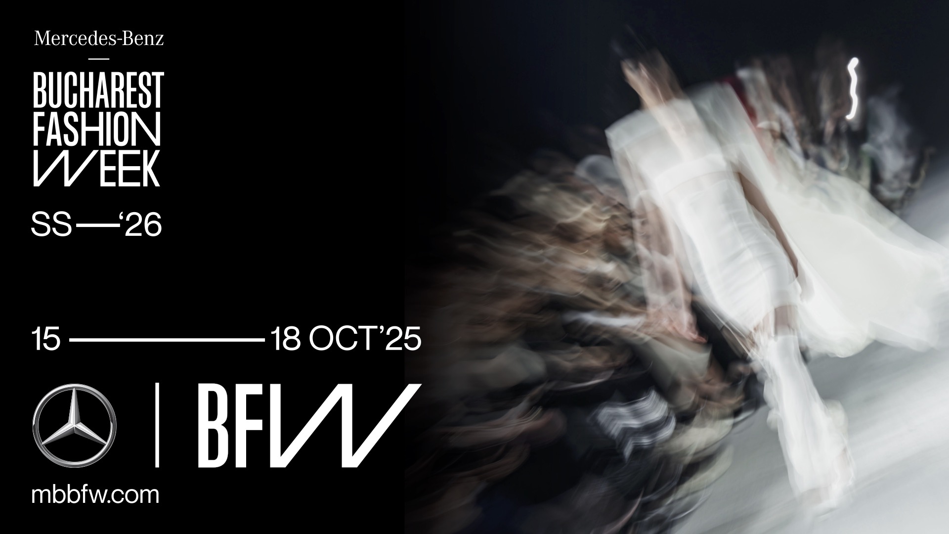 Incepe cea de-a treia editie a Mercedes-Benz Bucharest Fashion Week – evenimentul care redefineste moda romaneasca in context global