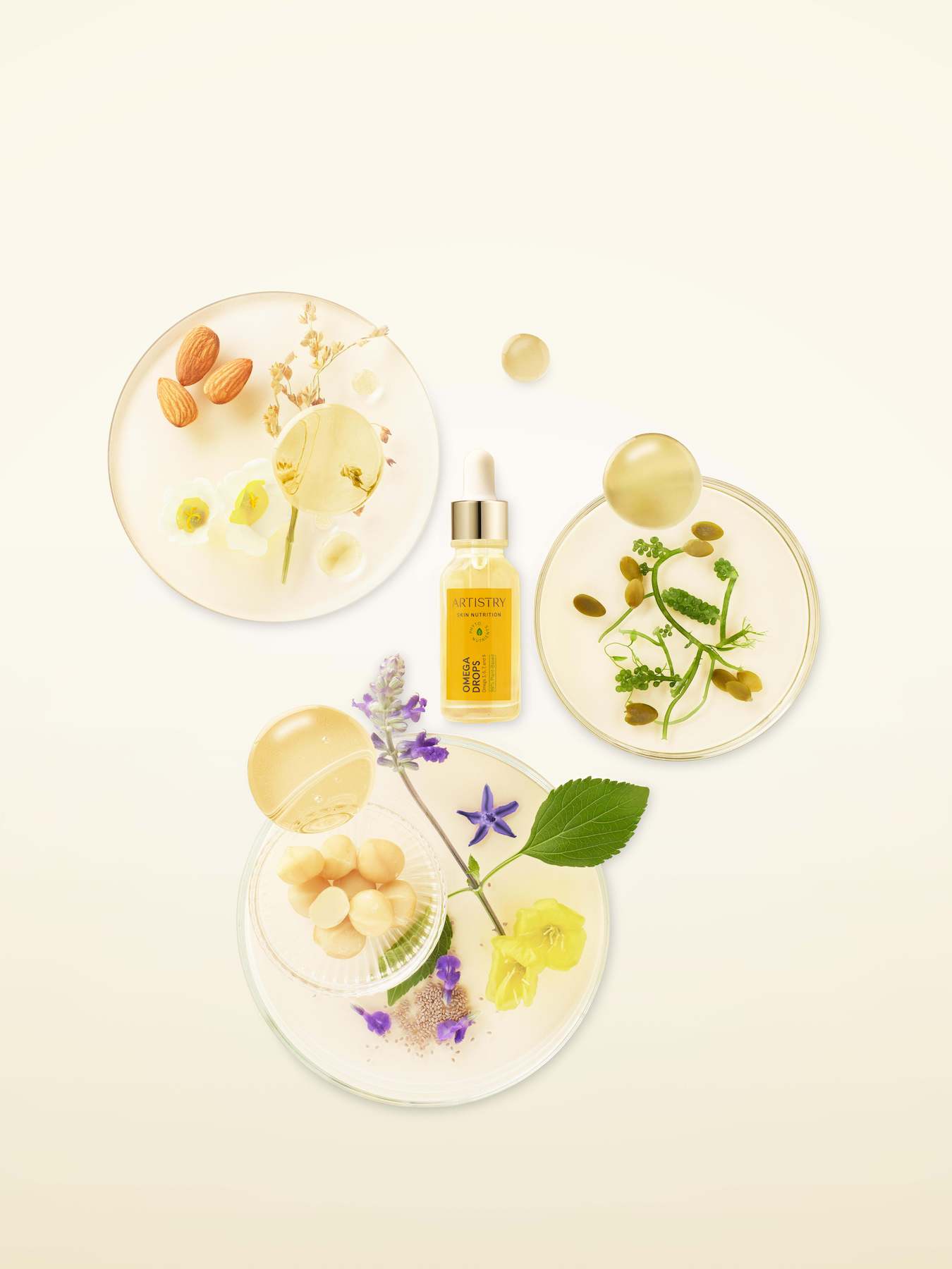 Serul facial Omega Drops Artistry Skin Nutrition: ingrijirea zilnica a tenului, intr-o noua perspectiva